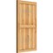 Ekena Millwork Framed Board-n-Batten Shutters, Rough Sawn Western Red Cedar, 21 1/2W x 39H, PR RBF06S21X039RWR - alternate 4